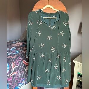 Madewell silk dress